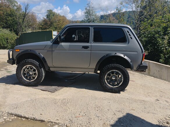 2003 Lada (ВАЗ) 2121 (4x4) I Рестайлинг, серый, 1000000 рублей - вид 7