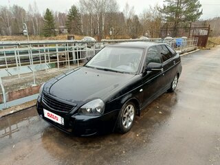 2009 Lada (ВАЗ) Priora I, чёрный, 235000 рублей, вид 1