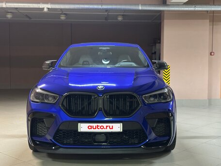 2021 BMW X6 M Competition III (F96), синий, 11000000 рублей, вид 1