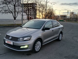 2019 Volkswagen Polo V Рестайлинг, серебристый, 1199999 рублей, вид 1