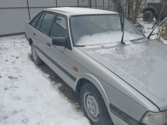1985 Mazda 626 II (GC), серебристый, 49000 рублей - вид 9