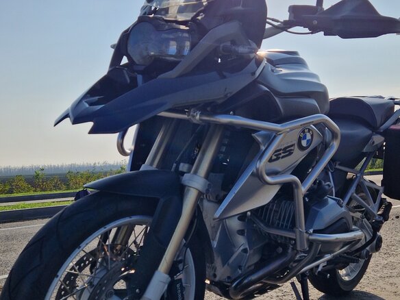 2013 BMW R 1200 GS, серый, 1250000 рублей - вид 2