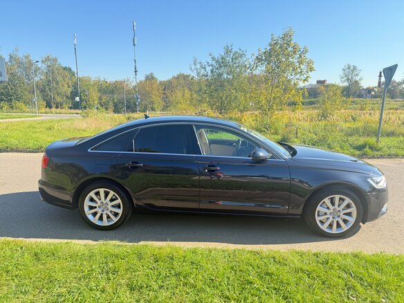 2011 Audi A6 IV (C7), синий, 2200000 рублей - вид 6