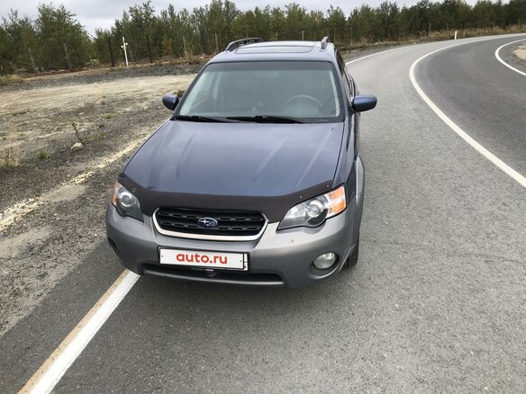 2004 Subaru Outback III, голубой, 820000 рублей
