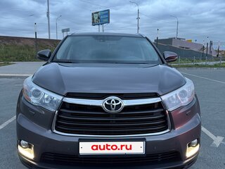 2014 Toyota Highlander III (XU50), серый, 3050000 рублей, вид 1