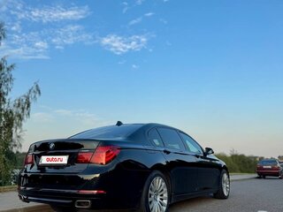 2013 BMW 7 серии Long 750Ld xDrive V (F01/F02/F04) Рестайлинг, чёрный, 2178142 рублей, вид 4