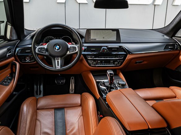 2019 BMW M5 Competition VI (F90), синий, 8380000 рублей - вид 14