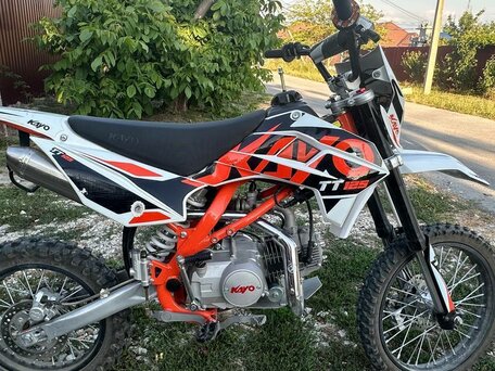 2024 Kayo Basic TT125EA, белый, 70000 рублей, вид 3