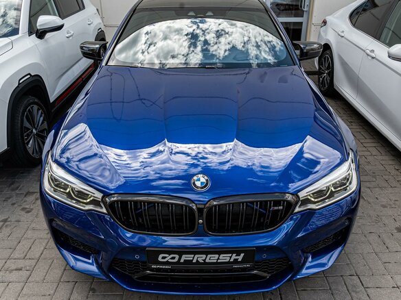2019 BMW M5 Competition VI (F90), синий, 8380000 рублей - вид 8