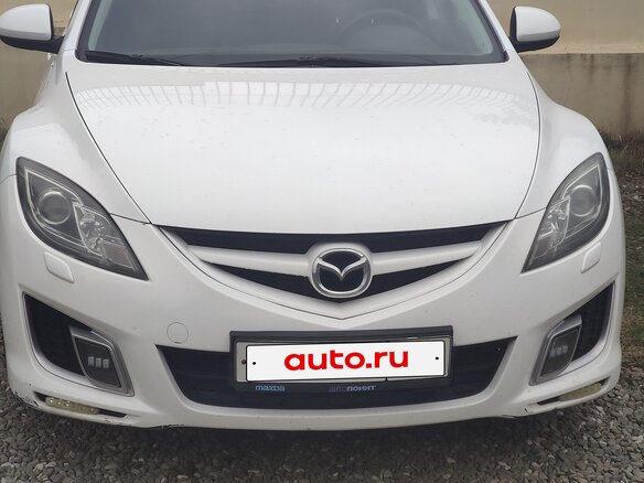 2008 Mazda 6 II (GH), белый, 930000 рублей