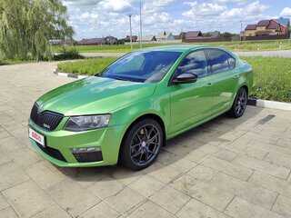 2014 Skoda Octavia RS III, зелёный, 1600000 рублей, вид 1