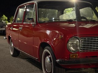 1985 Lada (ВАЗ) 2101, красный, 400000 рублей, вид 2