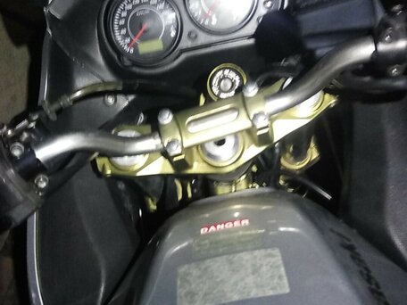 2007 Kawasaki ER-6F (Ninja 650R), серебристый, 380000 рублей, вид 2