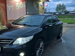2011 Toyota Corolla X (E140, E150) Рестайлинг, чёрный, 1000000 рублей, вид 4