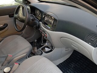 2007 Hyundai Verna II, чёрный, 330000 рублей, вид 5