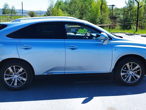 2010 Lexus RX 450h III, голубой, 2500000 рублей - вид 19