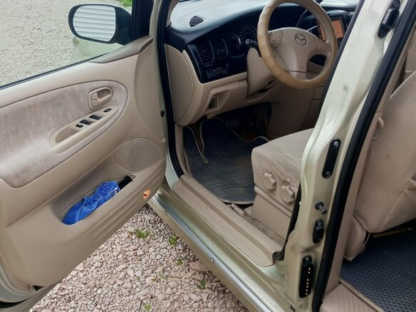 2005 Mazda MPV II (LW) Рестайлинг, золотистый, 600000 рублей - вид 16
