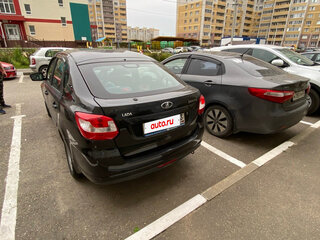 2014 Lada (ВАЗ) Granta I, чёрный, 300000 рублей, вид 3