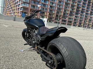 2008 Yamaha XV 1700 Warrior, чёрный, 1000000 рублей, вид 4