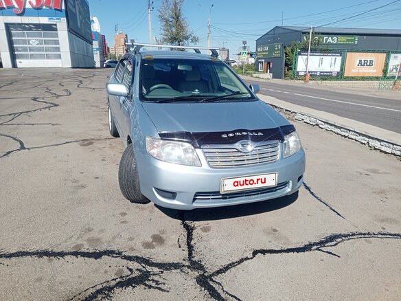 2006 Toyota Corolla IX (E120, E130) Рестайлинг, синий, 680000 рублей