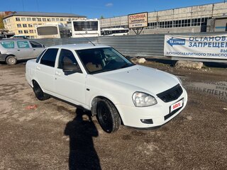 2014 Lada (ВАЗ) Priora I Рестайлинг, белый, 650000 рублей, вид 2