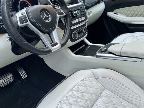 2014 Mercedes-Benz GL-Класс 350 II (X166), белый, 3350000 рублей