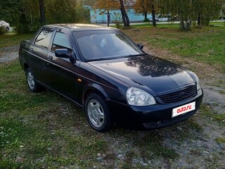 2007 Lada (ВАЗ) Priora I, чёрный, 250000 рублей, вид 2