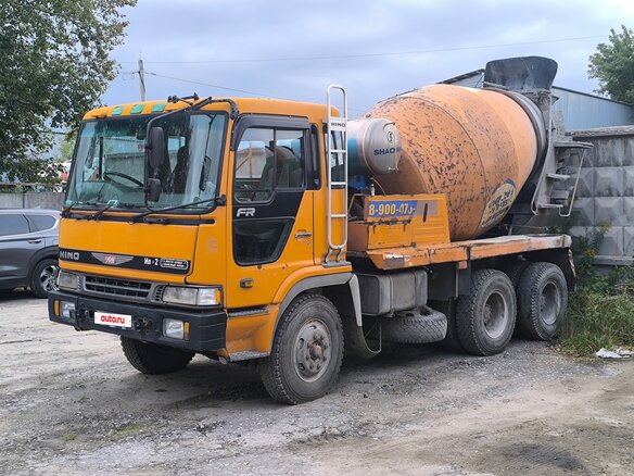 1994 Hino Бетоносмеситель, жёлтый, 2100000 рублей - вид 2