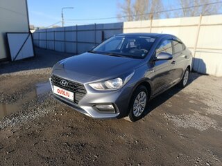 2017 Hyundai Solaris II, серебристый, 1100000 рублей, вид 1