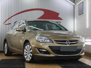 2013 Opel Astra J Рестайлинг, бежевый, 709000 рублей, вид 3
