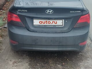 2011 Hyundai Solaris I, чёрный, 900000 рублей, вид 2