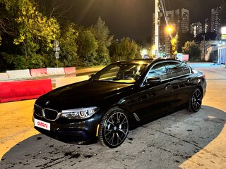 2018 BMW 5 серии 530i xDrive VII (G30/G31/G38), чёрный, 2750000 рублей, вид 4