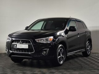 2014 Mitsubishi ASX I Рестайлинг, чёрный, 1290000 рублей, вид 1