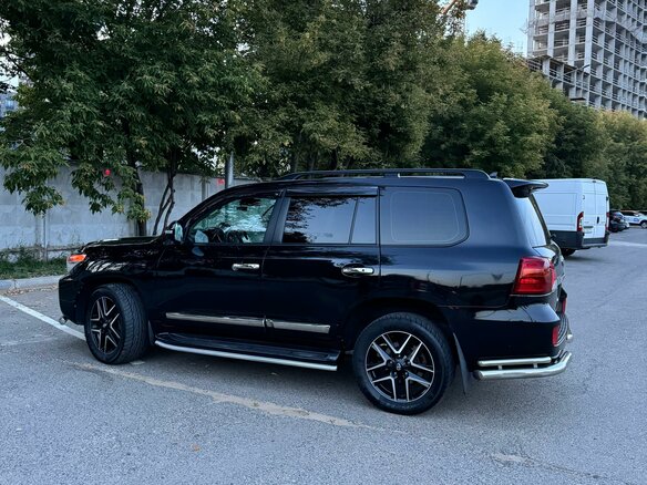 2013 Toyota Land Cruiser 200 Series Рестайлинг 1, чёрный, 3550000 рублей - вид 8