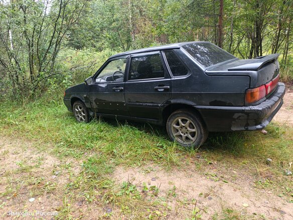 2005 Lada (ВАЗ) 2115, чёрный
