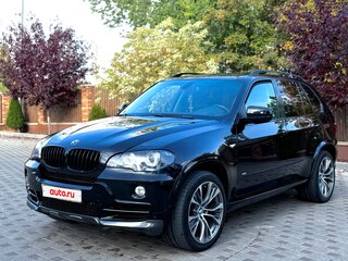 2007 BMW X5 48i II (E70), чёрный, 1320000 рублей, вид 1