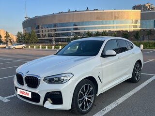 2020 BMW X4 20d II (G02), белый, 4650000 рублей, вид 2