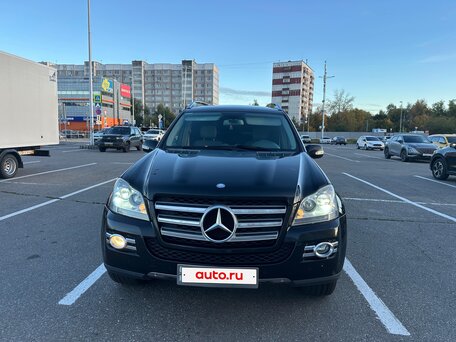 2008 Mercedes-Benz GL-Класс 500 I (X164), чёрный, 1500000 рублей, вид 1