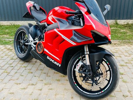 2021 Ducati Panigale V4, красный, 1350000 рублей, вид 1