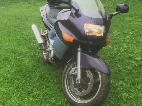 1995 Kawasaki ZZR 400, фиолетовый, 240000 рублей, вид 3