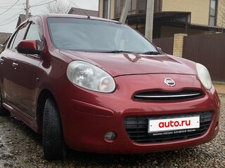 2013 Nissan March IV (K13), красный, 610000 рублей, вид 3