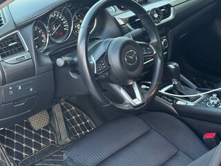 2017 Mazda 6 III (GJ) Рестайлинг, синий, 1900000 рублей, вид 4