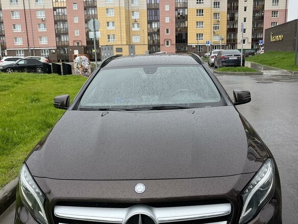 2014 Mercedes-Benz GLA 250 I (X156), коричневый, 1900000 рублей - вид 1