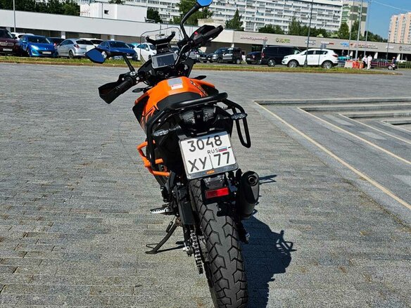 2023 KTM 390 Adventure, чёрный, 600000 рублей - вид 5