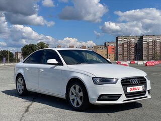 2012 Audi A4 IV (B8) Рестайлинг, белый, 990000 рублей, вид 3
