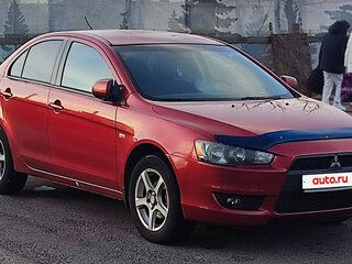 2007 Mitsubishi Lancer X, красный, 560000 рублей, вид 2