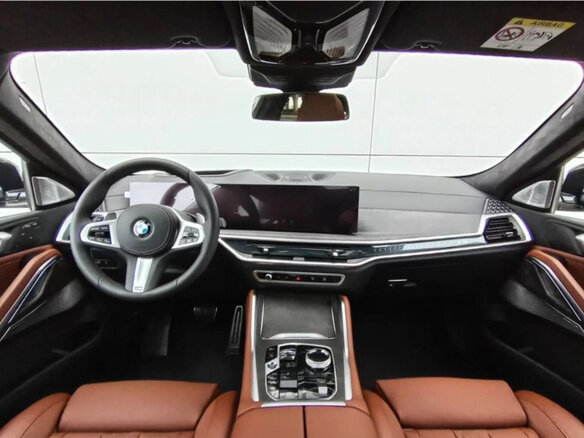 2025 BMW X6 40i III (G06) Рестайлинг, коричневый, 15400000 рублей - вид 6