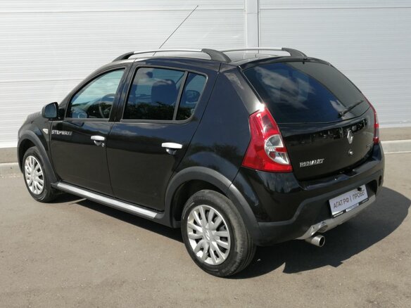 2012 Renault Sandero Stepway I, чёрный - вид 4