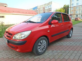 2008 Hyundai Getz I Рестайлинг, красный, 265000 рублей, вид 2
