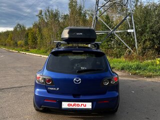 2007 Mazda 3 I (BK) Рестайлинг, синий, 750000 рублей, вид 3